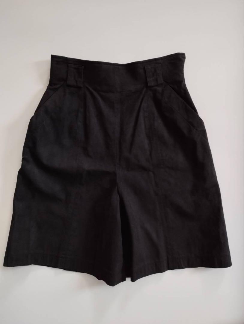 パンツ Christian Dior sports culotte pants M CHRISTIAN DIOR Dior Culotte Pants Black Black Velour