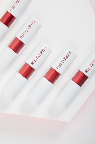 RED COOKIES Marshmallow Powder Lipstick 5 Colors Moisturizing Lipsticks K-Beauty - Picture 4 of 17
