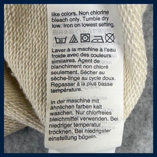 J.Crew "Montauk" Cream Crewneck Sweatshirt • Medium - Picture 6 of 9