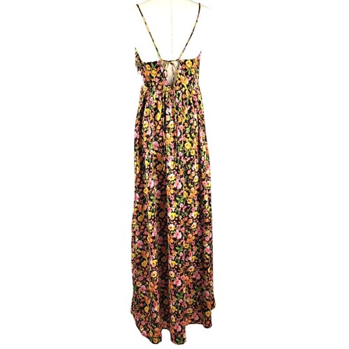 VERO MODA Floral VMPAGE Singlet Ankle Dress Tropical Casual Beach Sun Small NEW - Picture 4 of 20