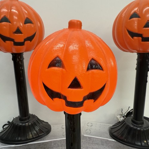3 Vintage Jack O Laterne Kerzenblasformen getestet und funktionsfähig EUC - Bild 9 von 11
