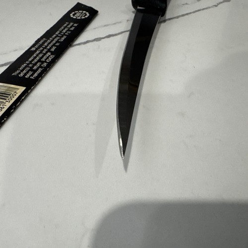 American Angler 6.25" Surgical Stainless Steel Fillet Knife Black Handle Blade - Picture 6 of 6