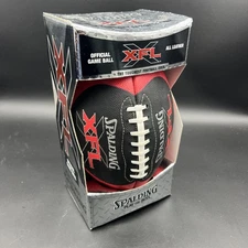 2000 New in Box XFL Leather Football Spalding Official Full Size