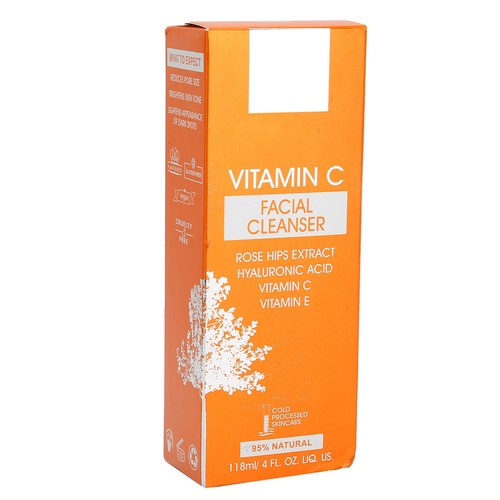 Cibee 118ML Vitamin C Moisturizing Facial Cleanser Hydrating Face Wash Facia DM5 - Bild 9 von 12