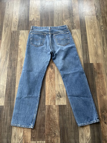 Levi's 501 Herren Jeans Vintage 501-0115 Blau Aktuelle Größe W32 L29 Made In USA - Bild 2 von 17