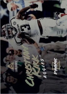2018 Panini Luminance Dynamic #19 Christian Kirk - FB