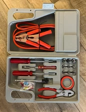 Emergency Roadside Automobile Assistance Kit- 30 Piece Set for Car Truck SUV