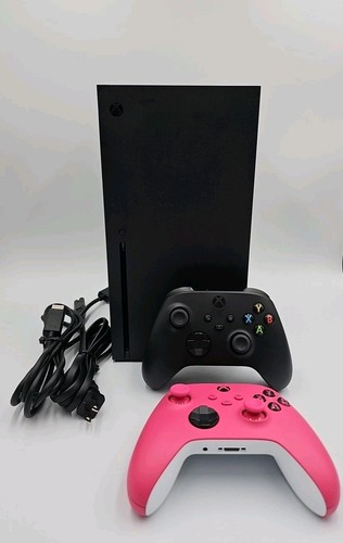 Microsoft Xbox Series X 1TB modello 1882 (2023) con controller nero e rosa - Foto 2 di 15
