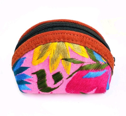 Mexikanische bestickte Geldbörse / Etui Tasche Monedero - Bild 3 von 6