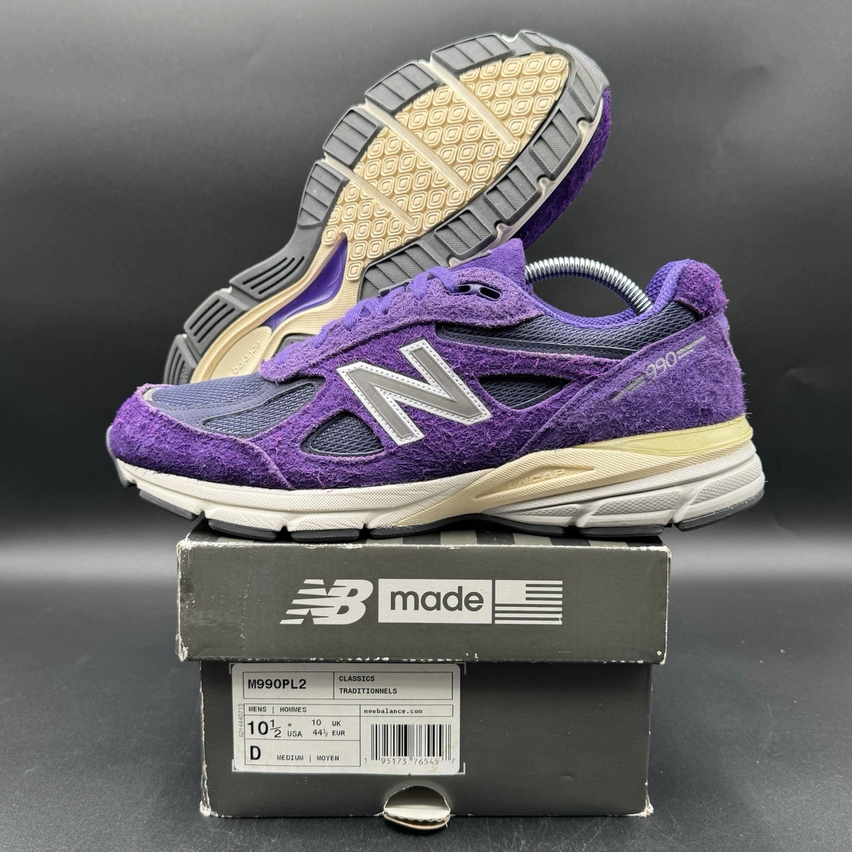 New Balance 990v4 Made In USA Purple for sale | eBay