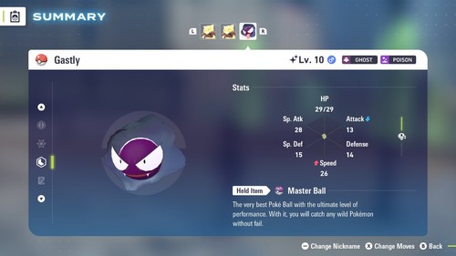 Shiny Timid Gastly Pokémon ZA + Master Ball - Picture 3 of 4