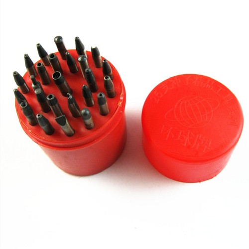25pcs Assorted Sizes Punches Staking Punching Tool Set for Watch Repair - Picture 4 of 5