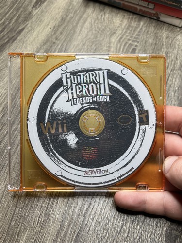 Guitar Hero III: Legends of Rock - Nintendo Wii NUR DISC getestet