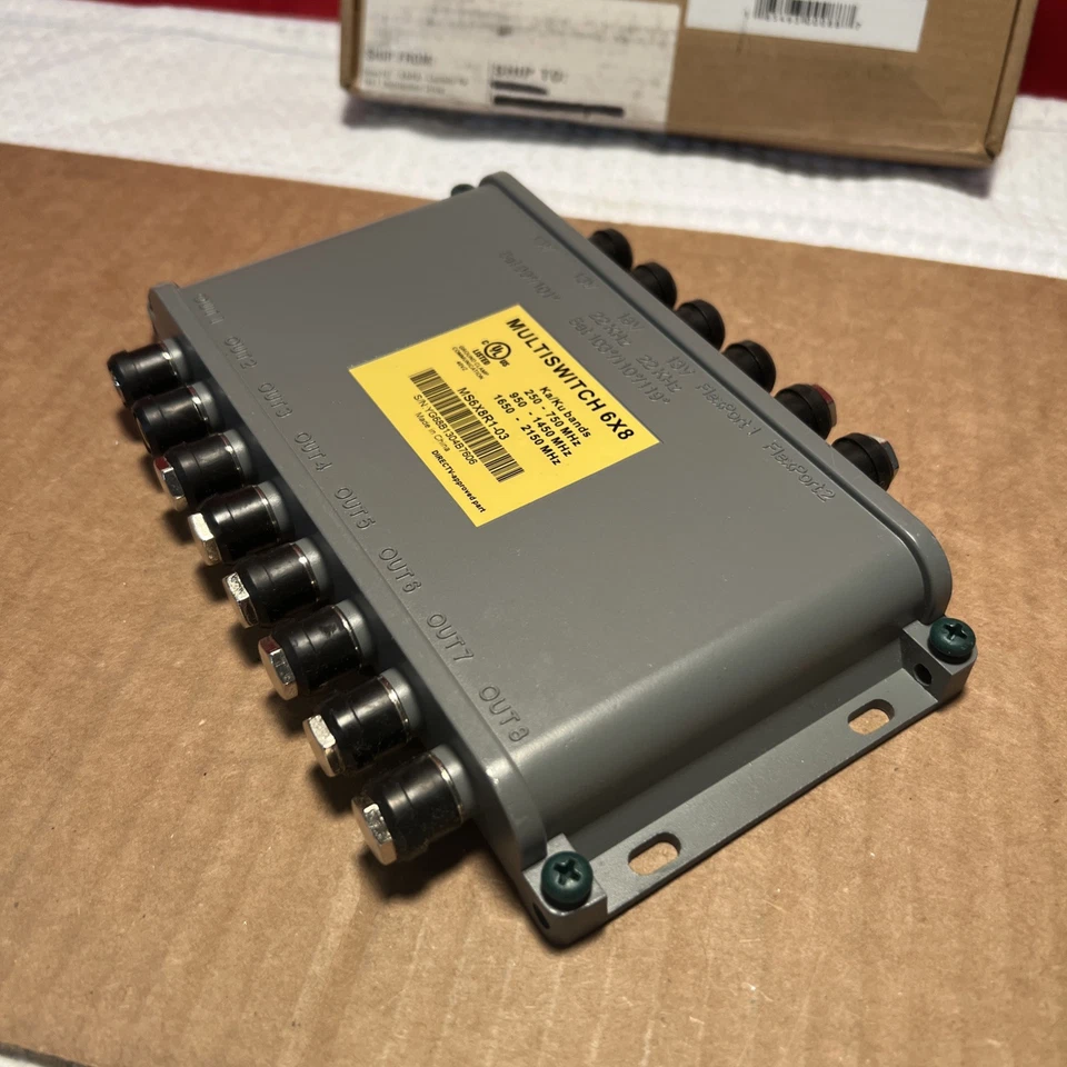 Zinwell MS6X8R1-03 Direct TV Wide-band 6x8 Multi-SW  - Image 4 of 4