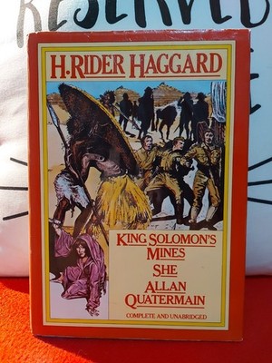 King Solomon's Mines - She - Allan Quatermain - H Rider Haggard - Octopus UK HB