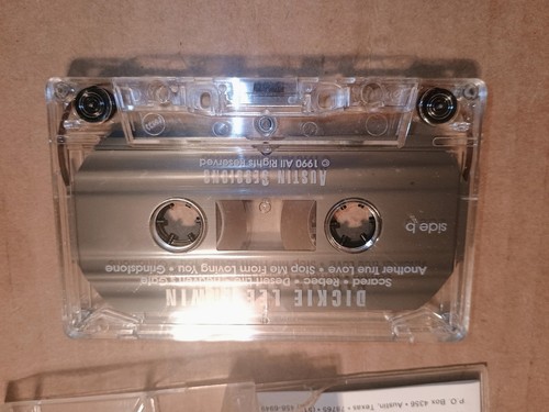 DICKIE LEE ERWIN Austin Sessions RARE OBSCURE Private Cassette Tape Free Us Ship - Picture 6 of 8