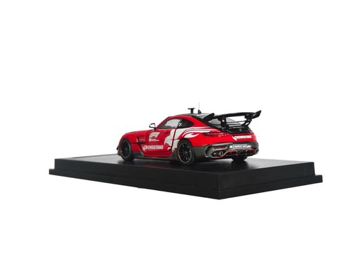 MJ 1/64 Benz AMG GT Black Series F1 Safety Car Diecast Carbon Fiber Body Toys - Picture 6 of 7