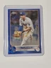 2022 Topps Chrome Logofractor Edition Trea Turner #75 BLUE Refractor #/150