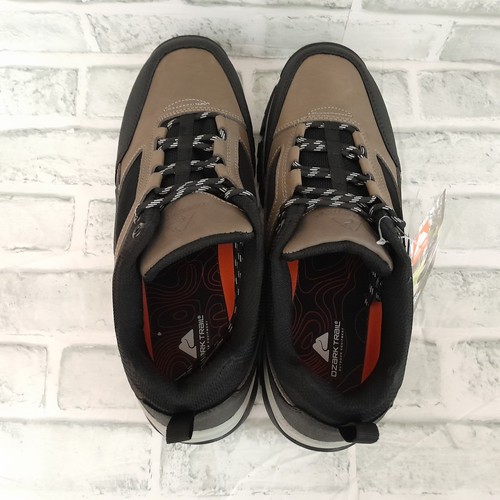 Mens Brown Hiking Boots Sneakers Leather Shoes SIZE 11.5 Ozark Trail - Picture 8 of 17