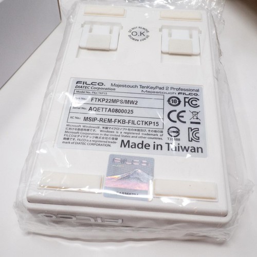 Filco Majestouch Tenkeypad 2 Professional Mechanical Numeric Keypad Wired - Picture 5 of 5