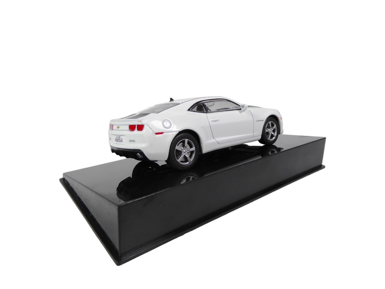 Chevrolet Camaro SS 2011 miniature 1:43 blanche et noire de Salvat Chevy