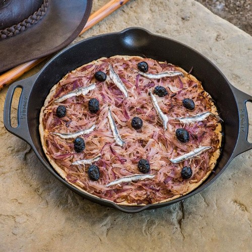Petromax Cast Iron Fire Skillet, Kitchen or Camping Cookware, Side Handles - Picture 4 of 37