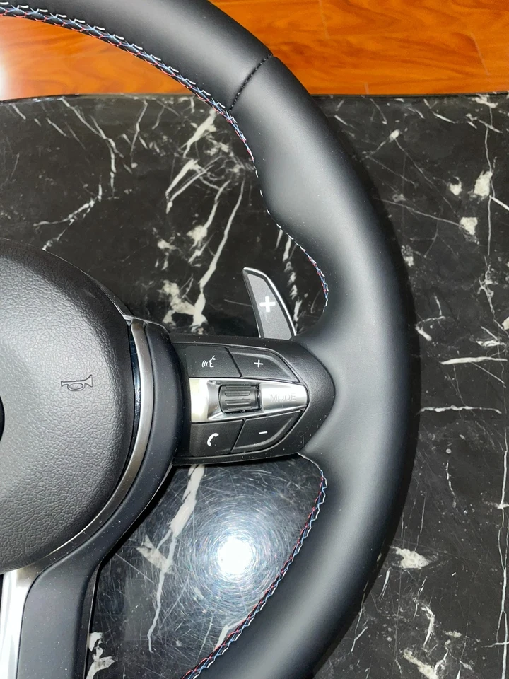 BMW M Performance Nappa Leather Steering Wheel – F80 F82 F30 F32 M3 M4 - Image 3 of 4