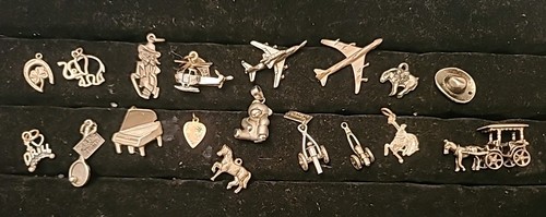 Konvolut Silber Mix Charms und Anhänger 925