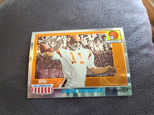 2005 Topps All American Chrome Serial #'d /555 Football 