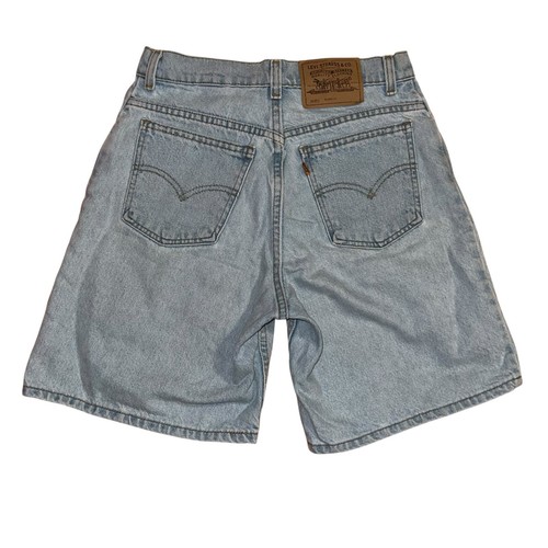 Vintage Levis 951 Damen 8 (28 Taille) Relaxed Orange Tab Blau Jeansshorts 36951 - Bild 5 von 11