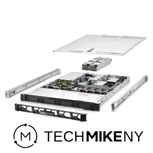 Dell PowerEdge R440 Server 2x Silver 4214 2.20Ghz 24-Core 32GB RAM 2x Caddies