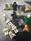 LEGO Star Wars Minifigure lot. Circled figs have cracked arms.