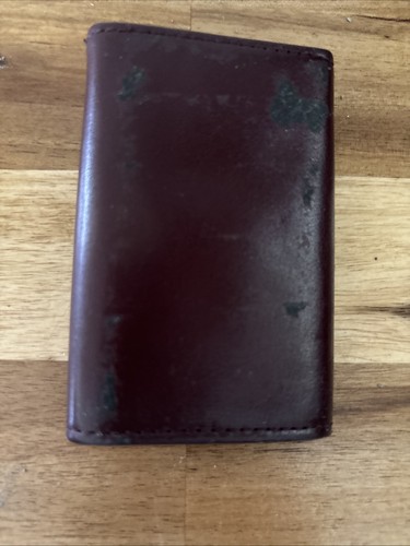 Vintage 60er 70er Etienne Aigner schmale Schlüssel Geldbörse Trainer Schlüsselanhänger Anhänger Halter SCHWARZ - Bild 6 von 8