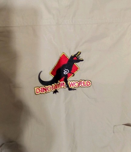 Dinosaur World Explorer Vest Kids Size Extra Large Color Beige - Picture 7 of 7