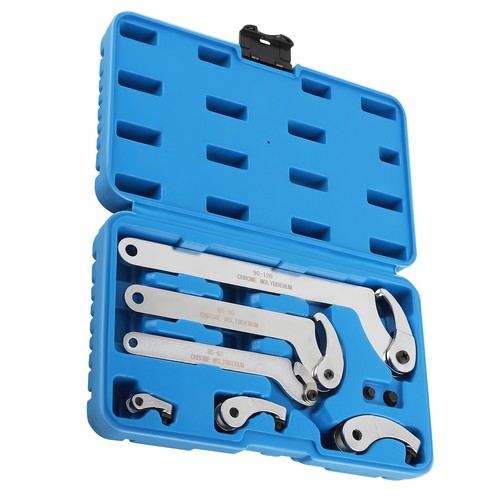 Hook Pin Wrench Spanner Tool Bicycle Bike Nut Bearings Adjustment Collars Kit - Picture 3 of 12