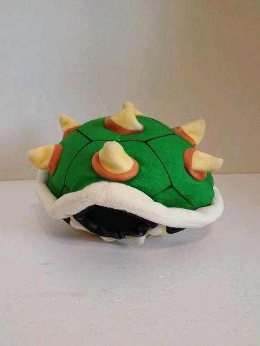 Tomy Club Mocchi Mocchi Super Mario Bros Plüsch 7 Zoll grün Bowser Stachelschale gebraucht, in einwandfreiem Zustand