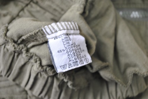 Ky Creation Green Linen Blend Lightweight Cropped Jacket Size S - Picture 12 of 13