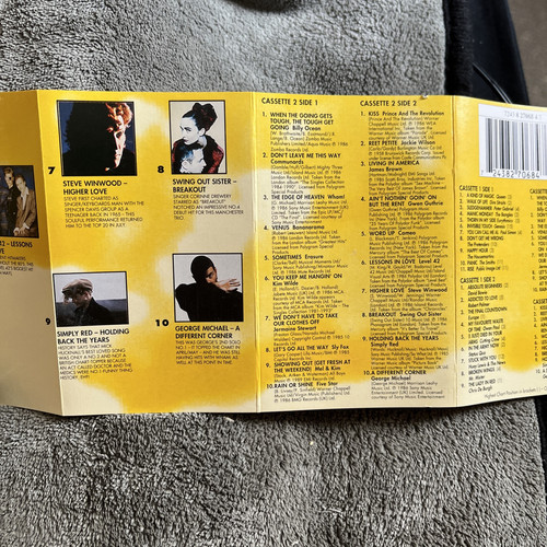 Now That's What I Call Music 1986 - 10th Anniversary Double Cassette Tape Sticke - Picture 19 of 23