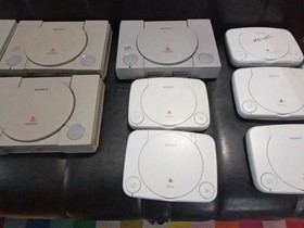 *DEFECTIVE* Lot of 12 Sony Playstation 1 PS1 PS One PSOne Consoles *AS-IS*