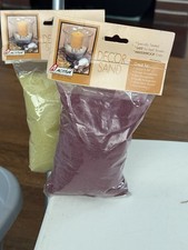 2 Activa Decor Sand 28oz- 1 Sand Harvest, 1 Sage - New