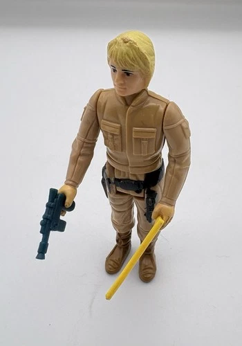 Vintage 1980 Empire Strikes Back action figure - Luke Skywalker - blond hair