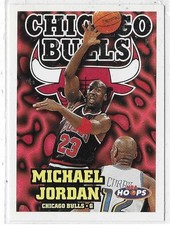 1997-98 Skybox Hoops basketball Michael Jordan card #220- Ex+