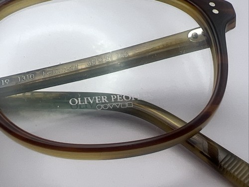 Oliver Peoples OV5219 1310 Fairmont 49/21 145 Made In Italy Braun Rahmen 2858 - Bild 23 von 24