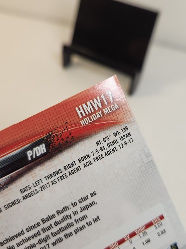 (8) 2018 Topps Shohei Ohtani RC Lot #700 700 US1 US158 US189 US285 HMW17 200  - Bild 23 von 24