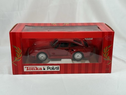 Tonka Polistil 1/18 Scale Die Cast Model Porsche 959 - Red Boxed - Picture 2 of 11