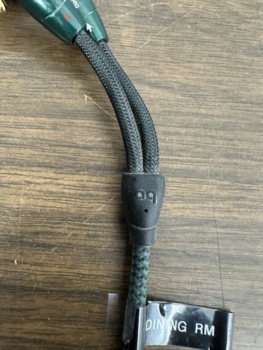 Audioquest Evergreen RCA (3.28) Feet Cable PRICE FOR 1 Cable - Picture 7 of 15