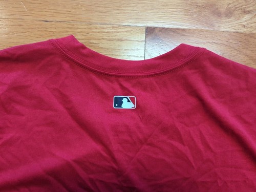 Camiseta roja auténtica Nike BSBL Dri-Fit MLB de los Cardenales de San Luis para hombre grande - Imagen 16 de 16
