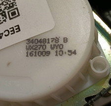 8976F1 Sicherheitsgurt hinten. Links CITROEN C3 2a Serie (A51) 1.6 HDi 16V Ber.