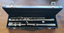 Kaizer Silver Plated Flute W/Case Complete Original Condition