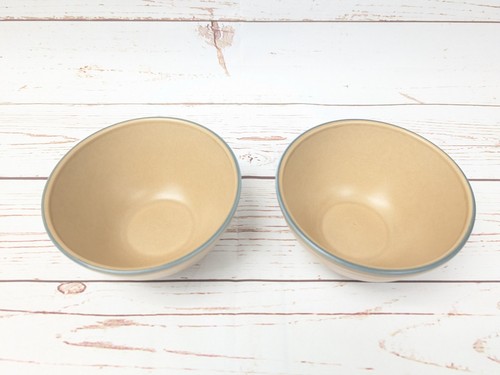 Vintage Pfaltzgraff Folk Art Stoneware 6" Nesting Mixing Bowl # 456 Set of 2 - Picture 4 of 12
